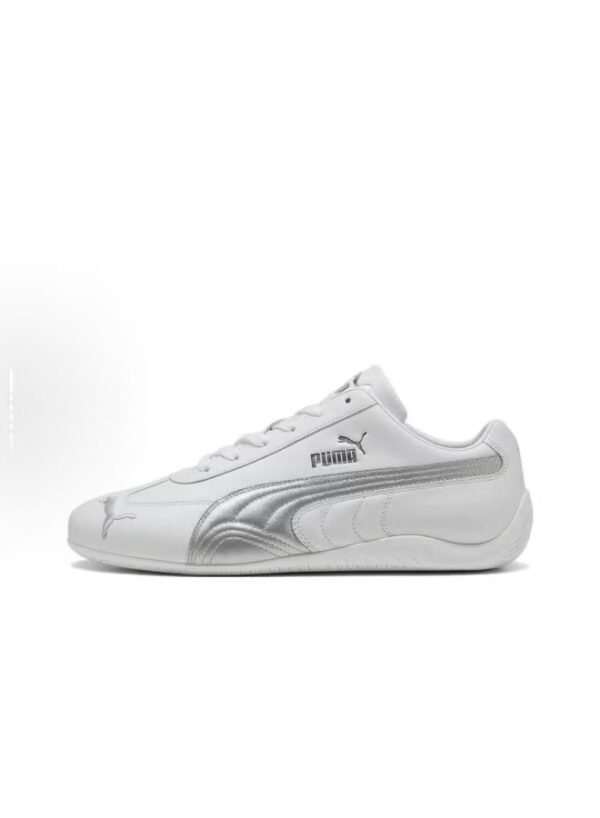 PUMA Speedcat OG Leather Grey & Silver - Image 5